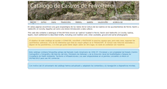 Desktop Screenshot of castros.artabro.es